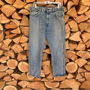 Vintage Men’s 34 x 29 GAP Classic Blue Light Acid Wash Denim Jeans Y2K 90’s 80’s